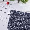 7Pcs 25x25cm Floral Patchwork Cotton Fabric Plain Cloth for DIY Sewing Quilting
