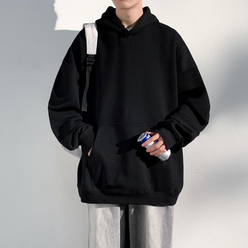 Kapüşonlu Hırka Rahat Sweatshirt Erkek Sonbahar ve Kış Erkek Çift Ceket Genç Giyim