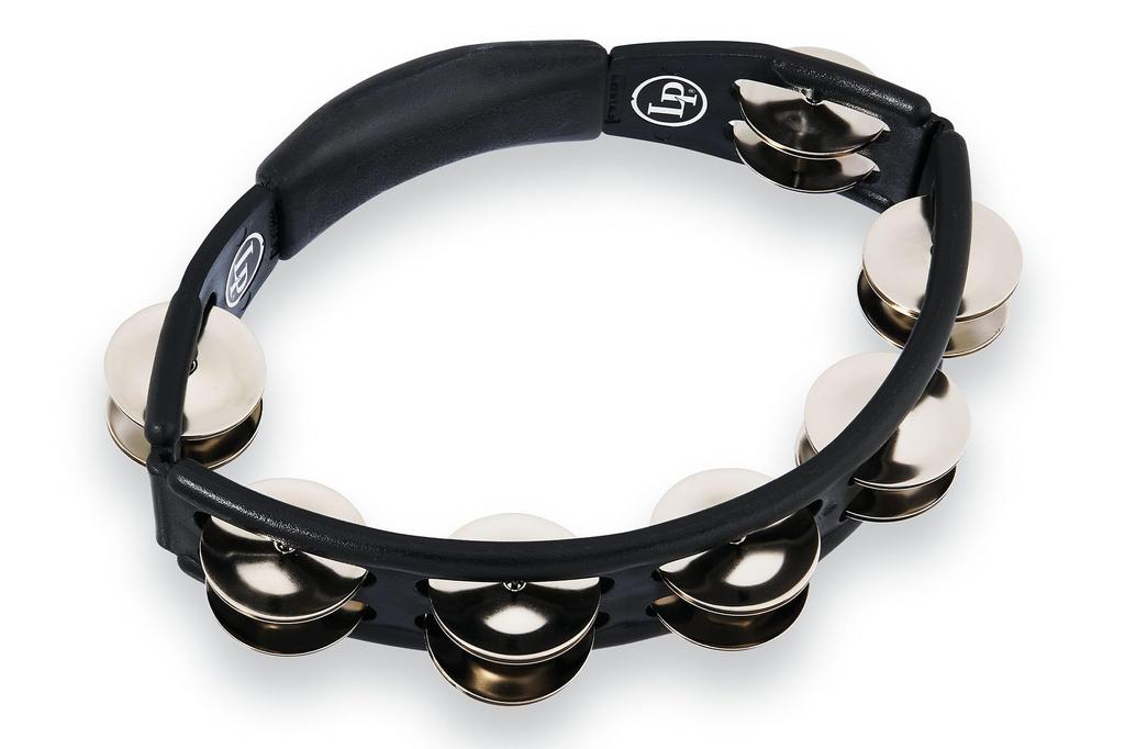 LP LP Tambourine Cyclops Hand Held Black LP150 Tambourine,