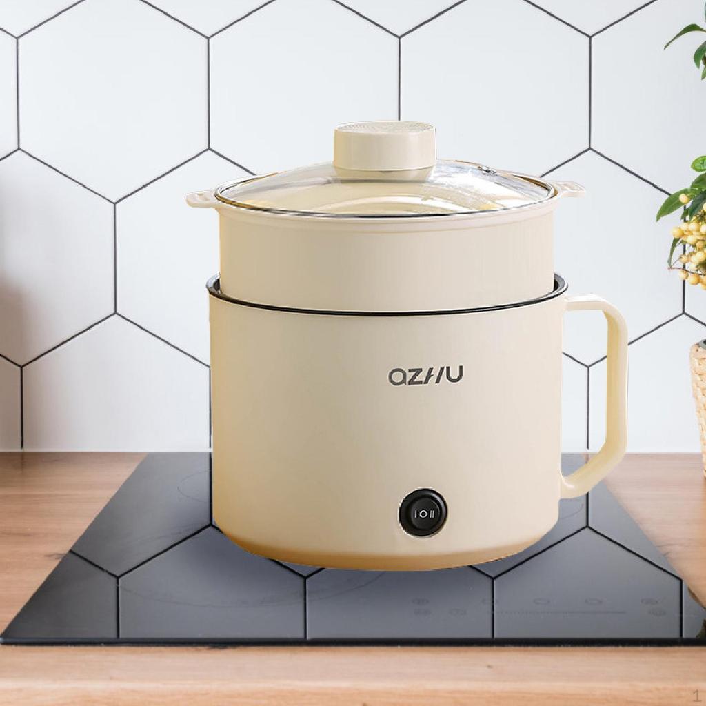 Mini Oală Electrică Fierbător pentru Gătit Rapid pentru Cămin Paste Friptură