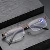 New Fashion Presbyopic Glasses For Men Anti Blue Light Reading Glasses +1 0 To +4 0 Hyperopia Eyewear Trendy Design