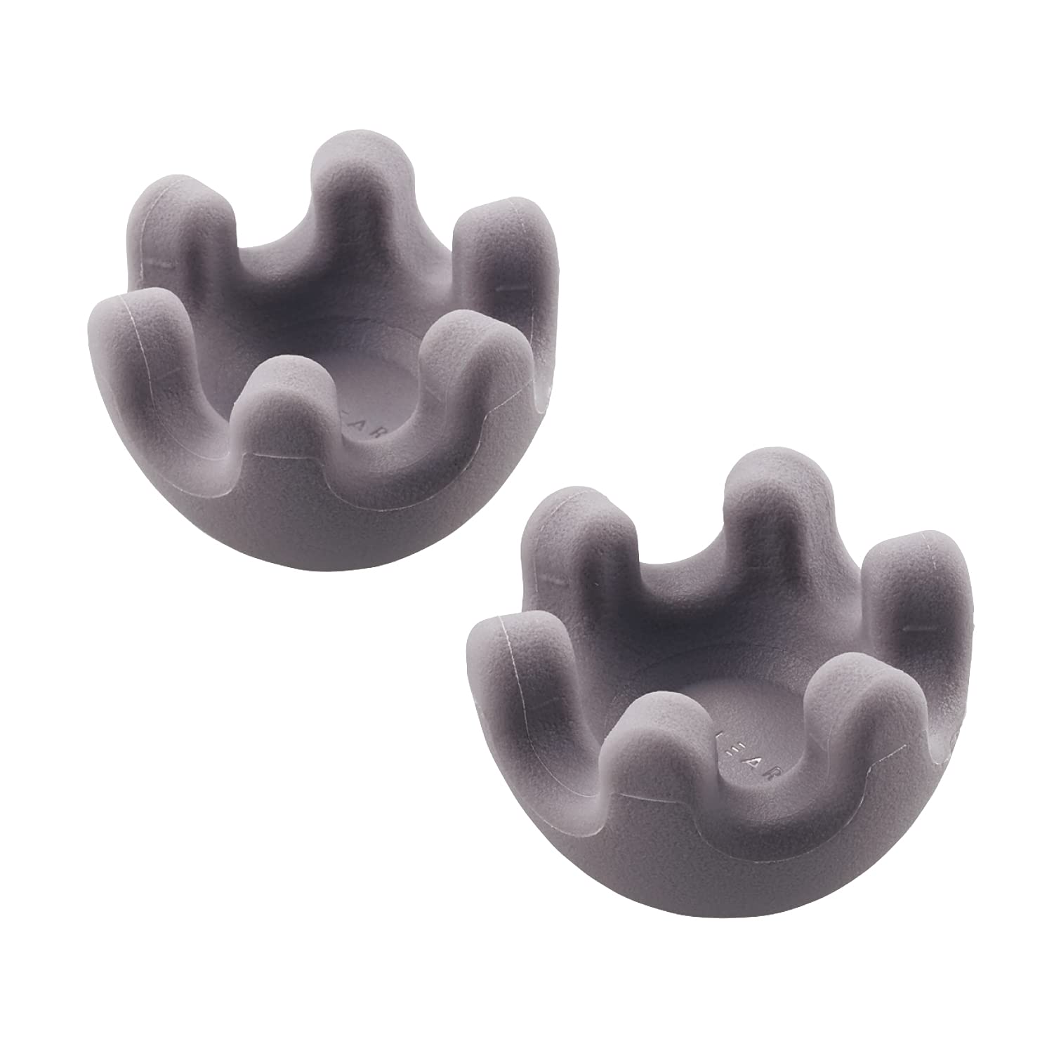 

ELECOM ECLEAR STRETCH Foot Stretch Acupressure Office Acupressure Light Ball, Refresher, Stretch, Soft, Egg, Gray, HCK-FAESGYL