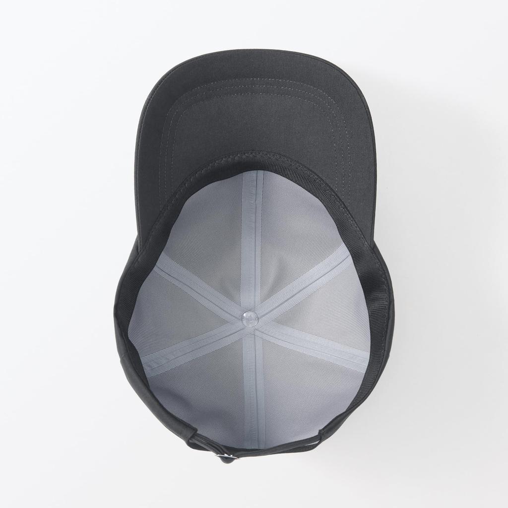 MUJI Cap Unisex Adults DBB09A5A Black 55-59cm