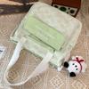 Children's Primary School Students Girls Color Blocking Backpack Middle School Students Junior High School Students Backpack