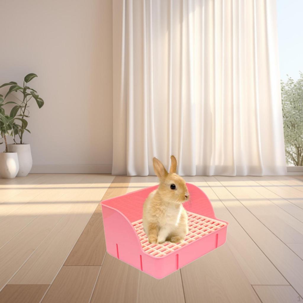 Cage Litter Tray for Small Pets Including Ferrets and Hamsters