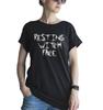 Womens RESTING WITCH FACE T-Shirt Mens Womens Tees Top HALLOWEEN Slogan Girls SLANG Costume