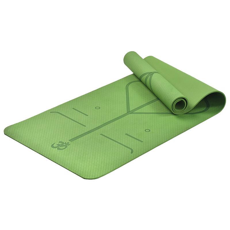 Yimai Extra-Wide Non-Slip Yoga Mat with Alignment Lines & Carry Strap