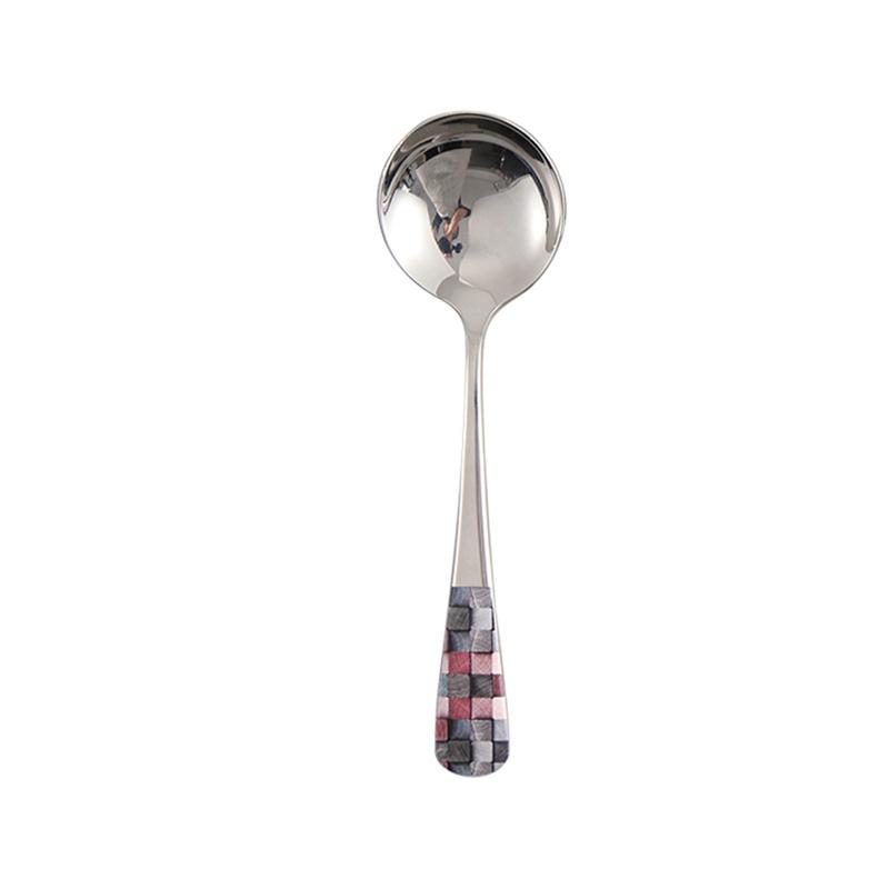 15cm Stainless Steel Long Handle Spoons Kitchen Cooking Utensil Tool Thickened Strong Soup Spoon Teaspoon For Kitchen Tableware
