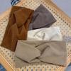 Autumn Winter Suede Wide Headband: Simple, Elegant Hair Accessory for Daily Wear