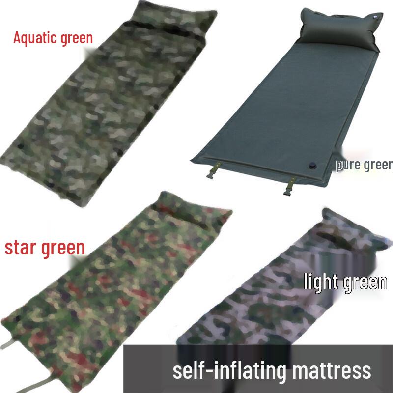 Burenshu Outdoor Camping Inflatable Mattress