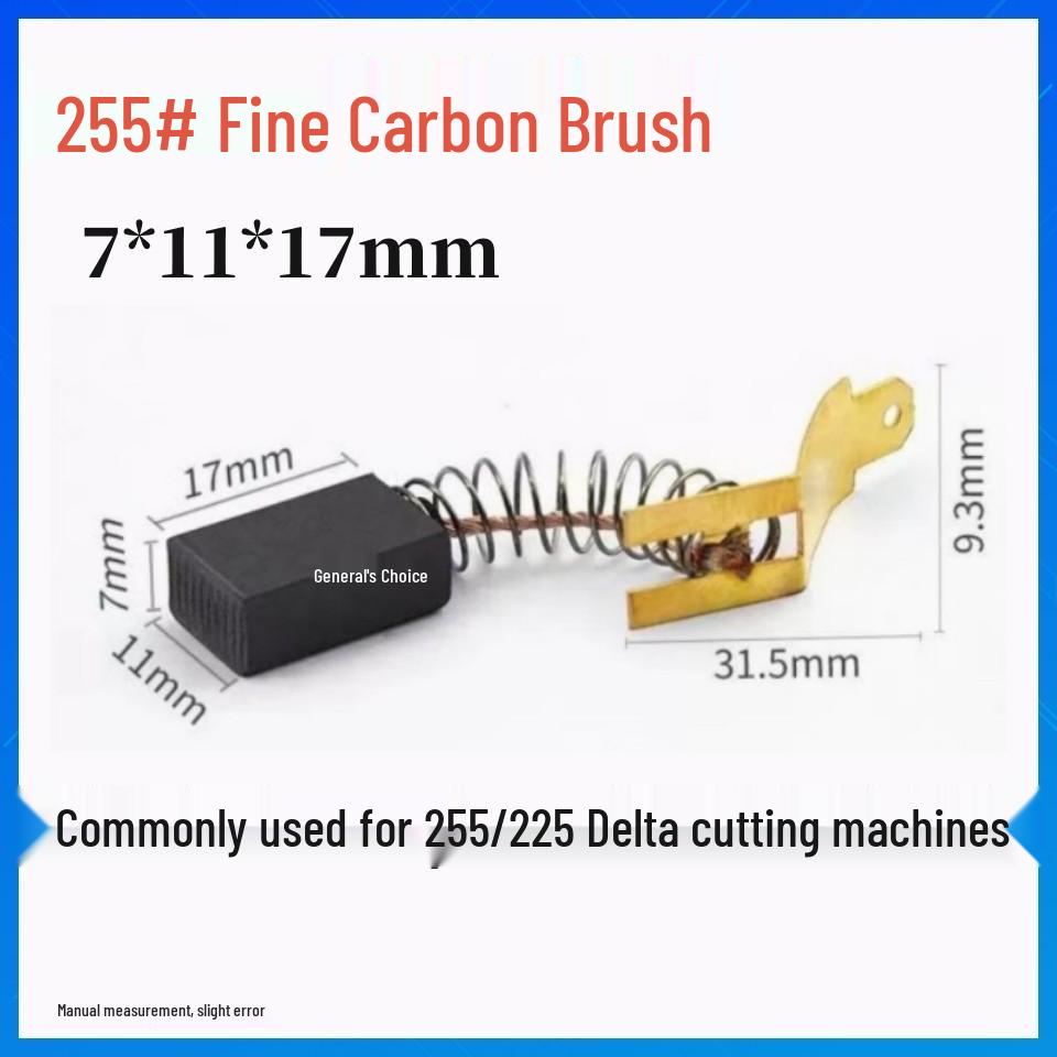 Durable Carbon Brush Set for Grinders, Drill, Hammer, Polisher, Cutter, and Picker Tools