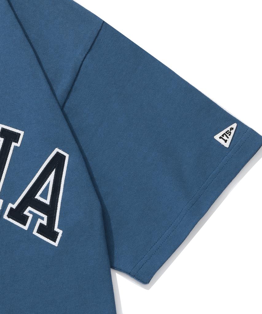 COLUMBIA UNIVERSITY Columbia Arch Logo S/S T-Shirts French Blue