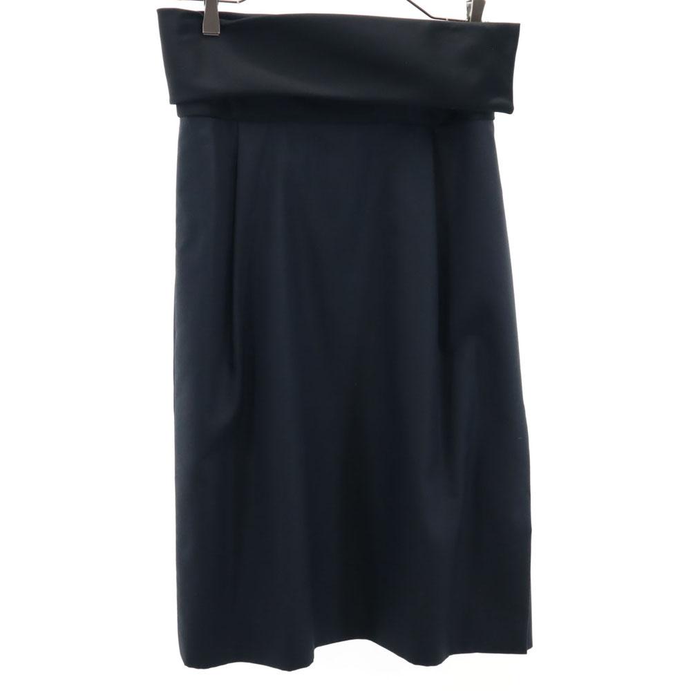 Yves Saint Laurent 80s 90s French Silk Blend Old Midi Length Skirt 36 Women Used
