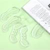 Yousheng Heel Grips Soft Silicone Cushions Heel Pads with Anti-Slip Texture Invisible Heel Pads Foot Wear for High-heeled