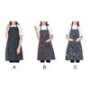 Fartuch Szefa Kuchni Regulowany z 2 Kieszeniami Fartuchy Kuchenne do Gotowania DIY Malowanie Śliniak Catering Piekarnictwo do Gospodarstwa Domowego Zmywanie Naczyń