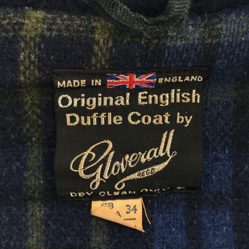 Gloverall Made in England Dufflecoat USA34 Marineblau Damen Gebraucht
