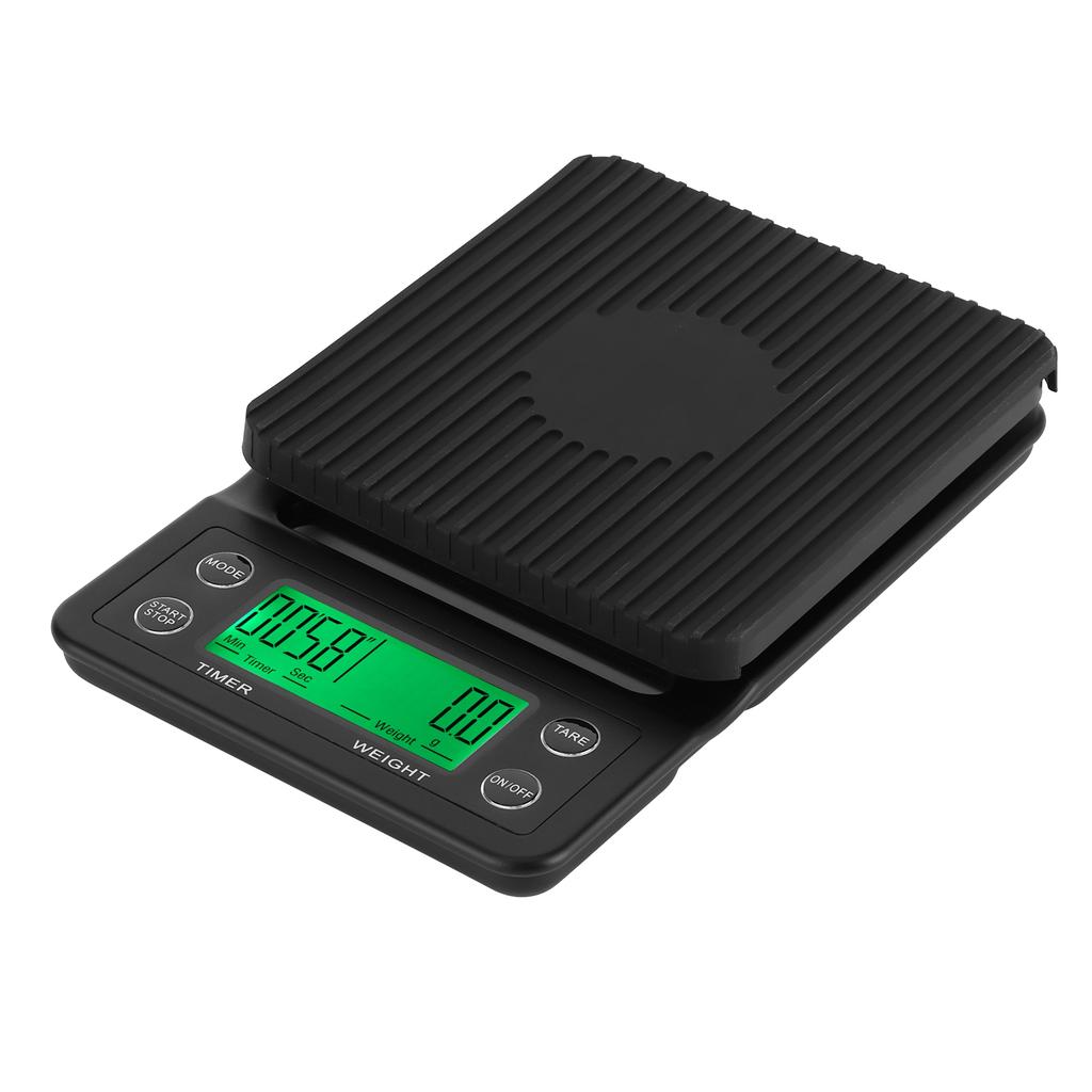LCD Digital Timer Scale Hand Made Coffee Electronic Scale Kitchen Home Food Weighing