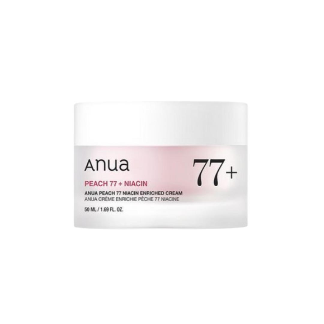 ANUA Peach 77 Niacin Enriched Moisture Cream Brightening & Glow Care 50ml