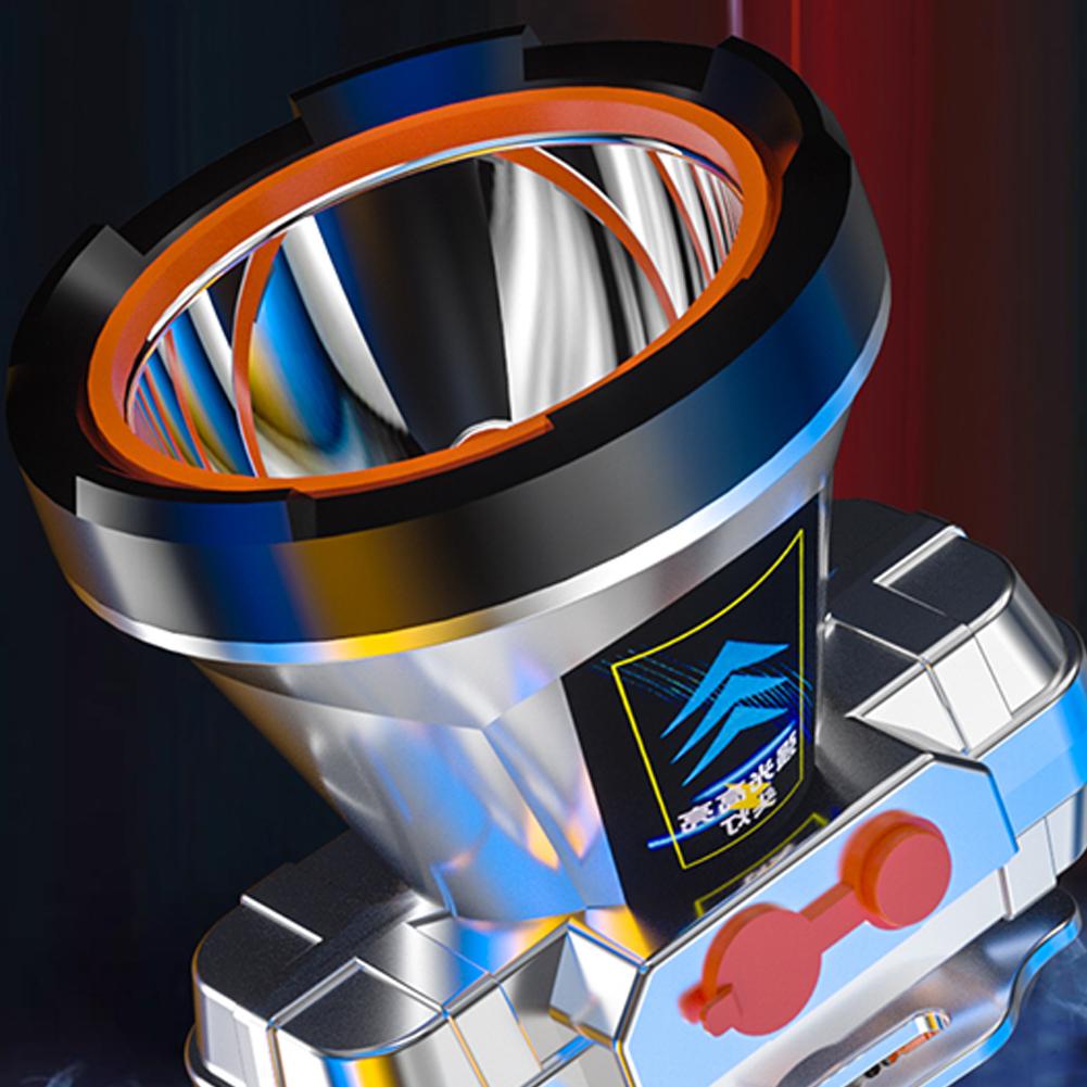 Outdoor Portable Strong Headlight Ultra Bright Head Mounted Night Fishing Light Ultra Long Endurance Mining Lamp Rechargeable