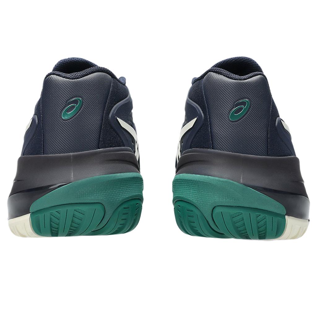 Asics GEL RESOLUTION X Abrasion Resistant Low top Tennis Shoes Men's Marine Blue Sneakers 1041A481-400