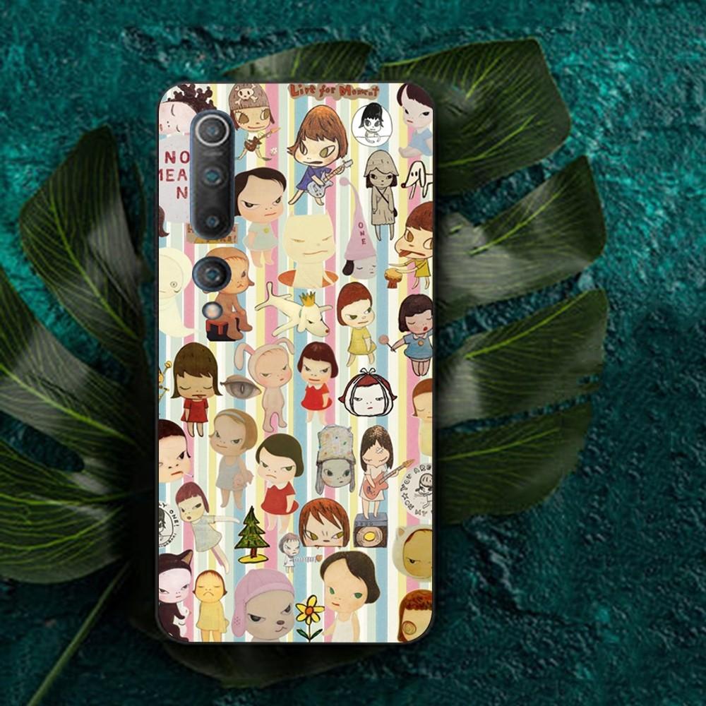 

N-Nara Y-Yoshitomo Phone Case For Redmi Note 4 X 5 A 6 7 8 T 9 9S 10 11 11S 11Epro Poco M3 pro Redmi Note 6
