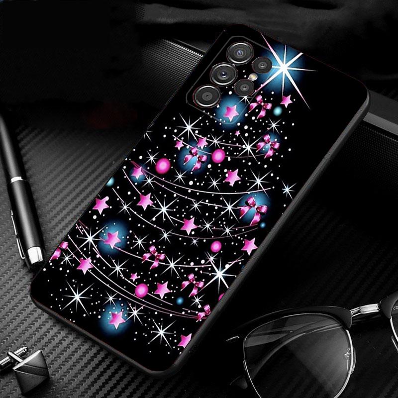 

Phone Case For Samsung Galaxy S25 S24 S23 S22 S21 Ultra S24 S23 S22 S21 S25 Plus S24 S20 FE Christmas Ball Tree S24