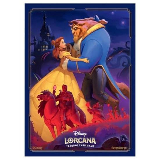 Takara Tomy Disney Lorcana TCG Japanese Version Official Card Sleeve Beauty Beast Belle