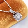Korean Style Elegant Diamond Clavicle Necklace for Women - Versatile Celebrity-Inspired Accessory