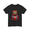 Cool Bear In Hoodie T-Shirt Sunglasses Bear Graphic Tee