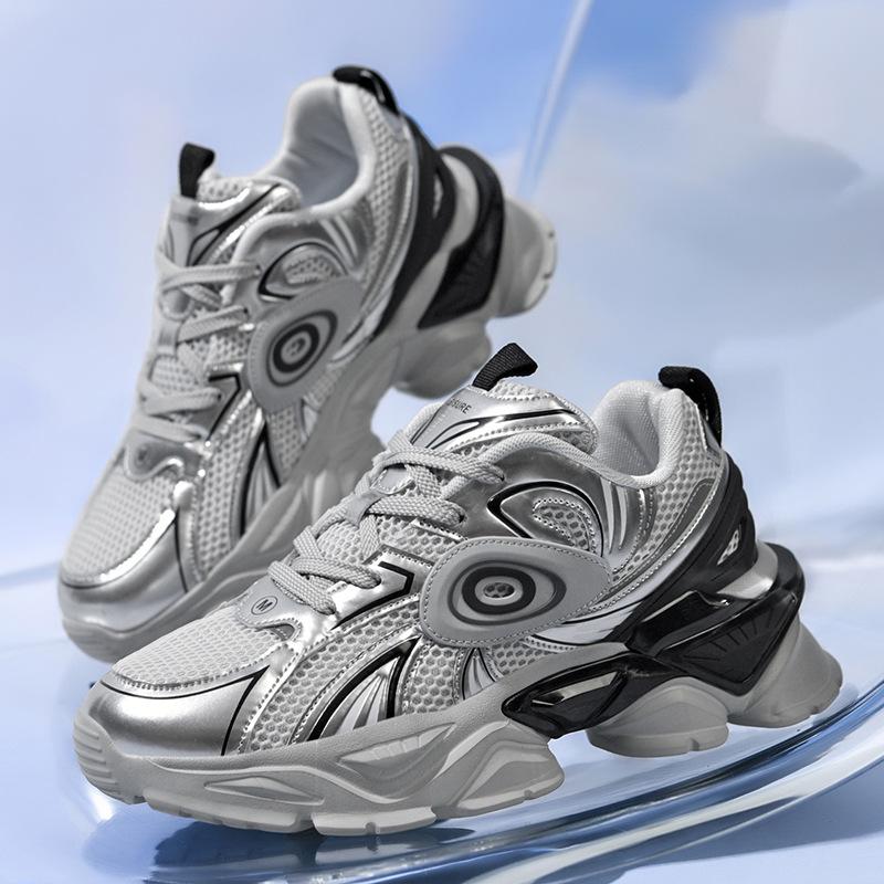 Fashion Spring and Autumn New Exquisite Men's Sneakers Trendy Versatile Casual Shoes Outdoor Soft Soled Comfortable Sports Running Shoes