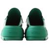 New Jordan No Special Function Closed Toe Slippers Women's Green Silver HJ4292-300