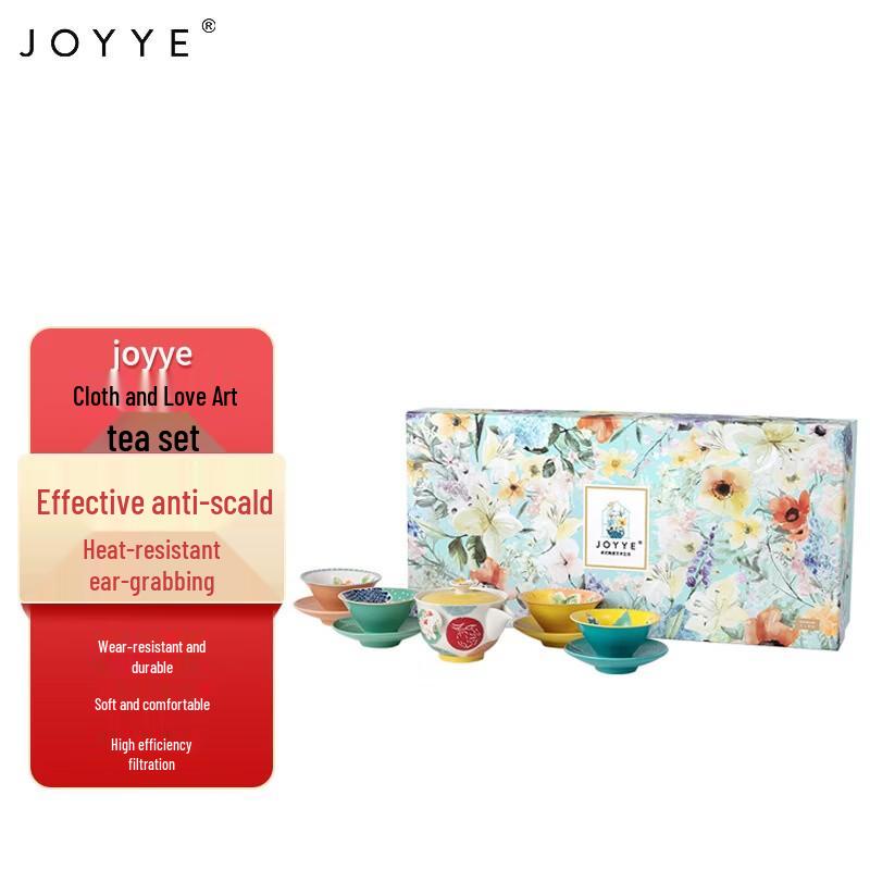 JOYYE Handmade Ceramic Art Tea Set