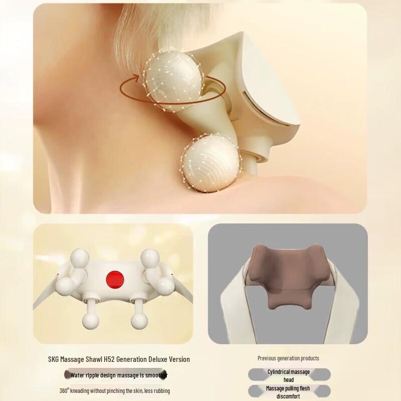 SKG H5-2 Deluxe Red Light Heat Neck Massager