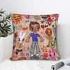 Kiss All The Time Cartoon Square Pillowcases Polyester Sofa Harrys Music Styles Cushion Cover Creative Throw Pillow Case 45*45