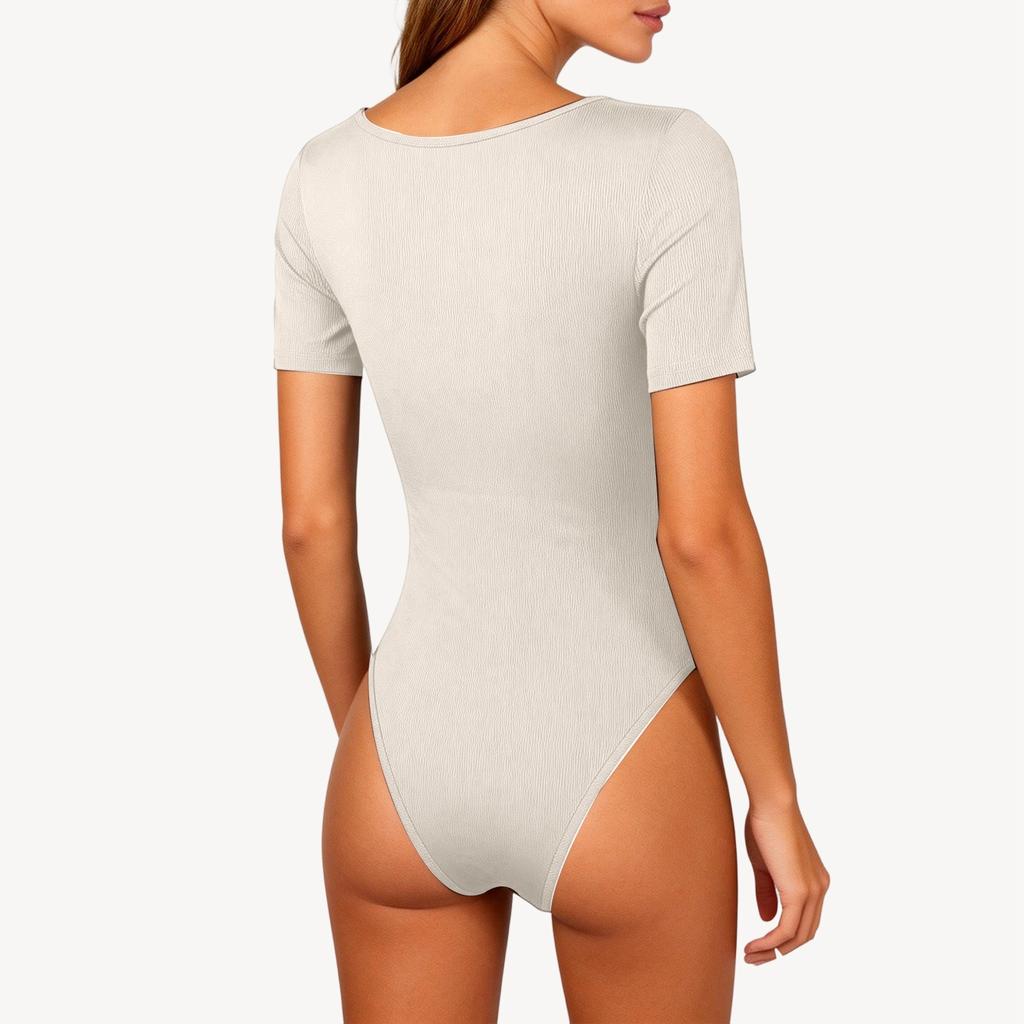 Combinaison athlétique de compression d'été à manches courtes pour femme