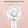 Portable Handheld Fan Small Cooling Fan USB Rechargeable Eyelash Eyelash Mute Cooler Handheld Fan Mini USB Rechargeable Desk