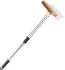 Pizza Oven Brush Grill Cleaning Brush with Scraper and 1.6m Long Handle Pizza Oven Accessories Pizza Oven Tool