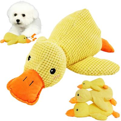 CANPLUS Dog Chew Makes Duck Stuffed Educational Makes Stress Lack of Dog Toy That Will Not Break Even When Stimulates Large Small Dogs Toy, Toy,