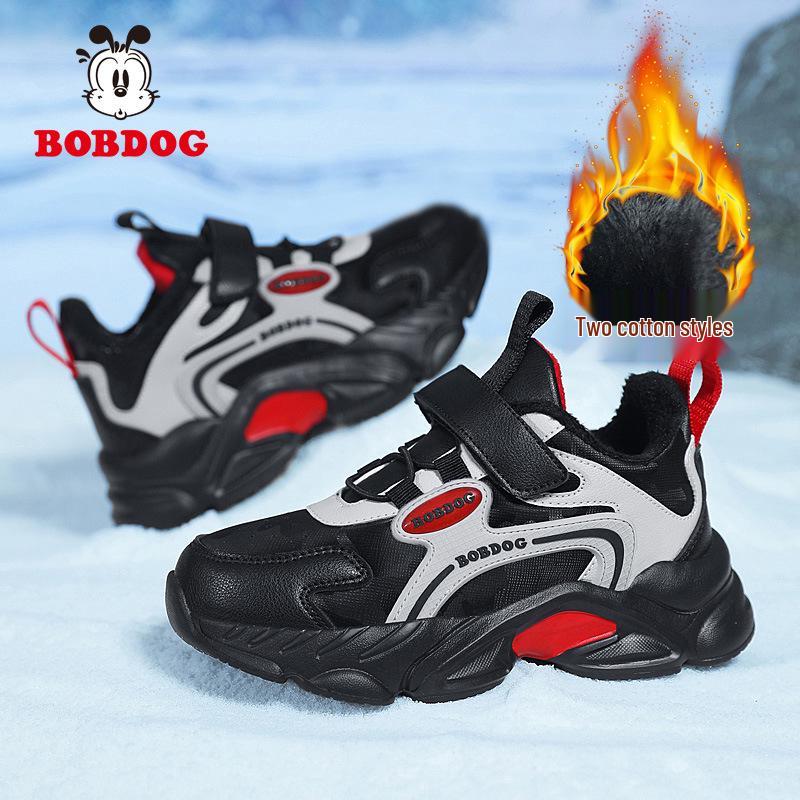 

Bobdog Boys Fleece-Lined Cotton Winter Sports Shoes 2025 35