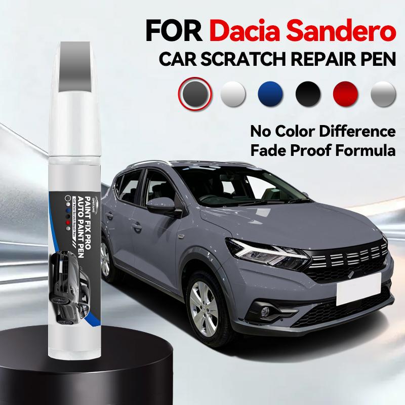 

Автомобільний олівець для ремонту фарби для Dacia Sandero 2008-2025 Аксесуари для ремонту подряпин на фарбі Синій Зелений Сірий Червоний Білий Сірий Бежевий