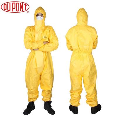 Costum de protecție chimică DuPont Tychem Nivel C - Protecție împotriva acizilor, alcalilor, pesticidelor, vopselei și prafului toxic.