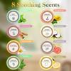 Esclusiva transfrontaliera: Palline di Sali da Bagno Aromatici con Oli Essenziali e Fiori Secchi - 30g, Scatola Regalo da 8 Pezzi
