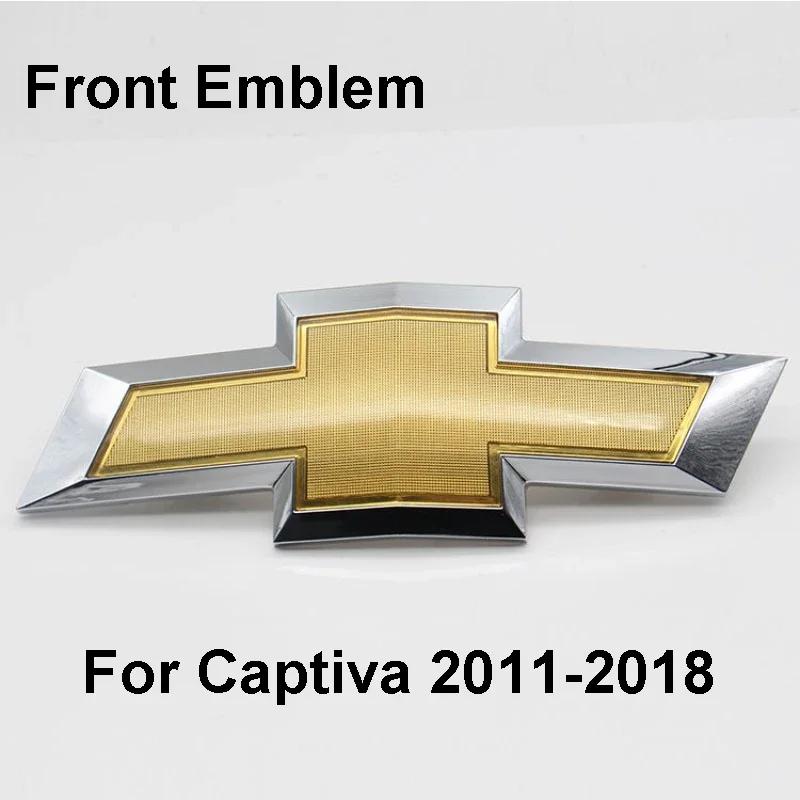 ysdn6 ABS Car Front Rear Emblem for Chevrolet Epica 2003-2011 Spark Aveo Captiva 2008-2010 Auto Head Trunk Badge Sticker Accessories
