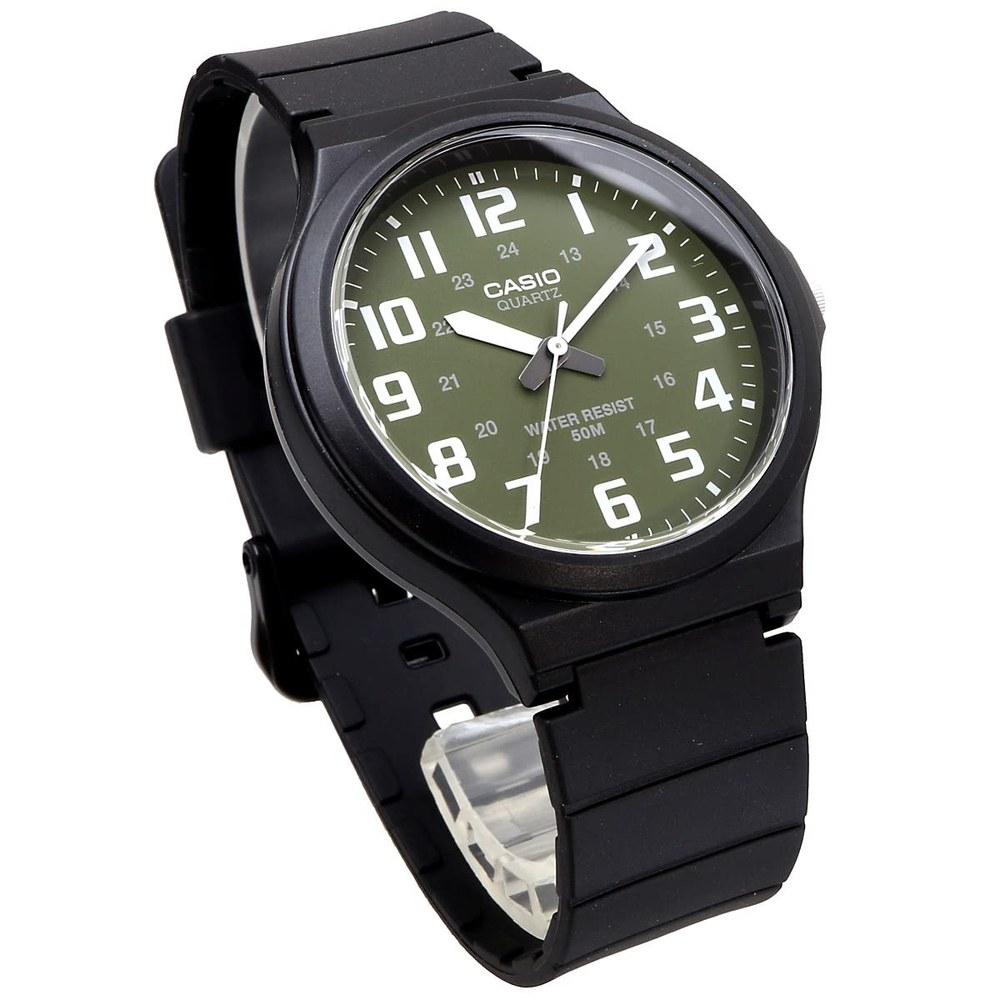 Casio Standard Analog Quartz Wristwatch MW-240-3BV Men's Moss Green