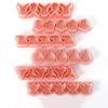 6Pcs 3D Christmas Cookie Cutters Biscuit Mold Gingerbread Man Cookie Mould Stamp Xmas  Year Party Decor Baking Tools