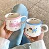 Mug Ins Style High Value Cute Ceramic Cup Couple Water Cup Girls Home Coffee Breakfast Cup Children