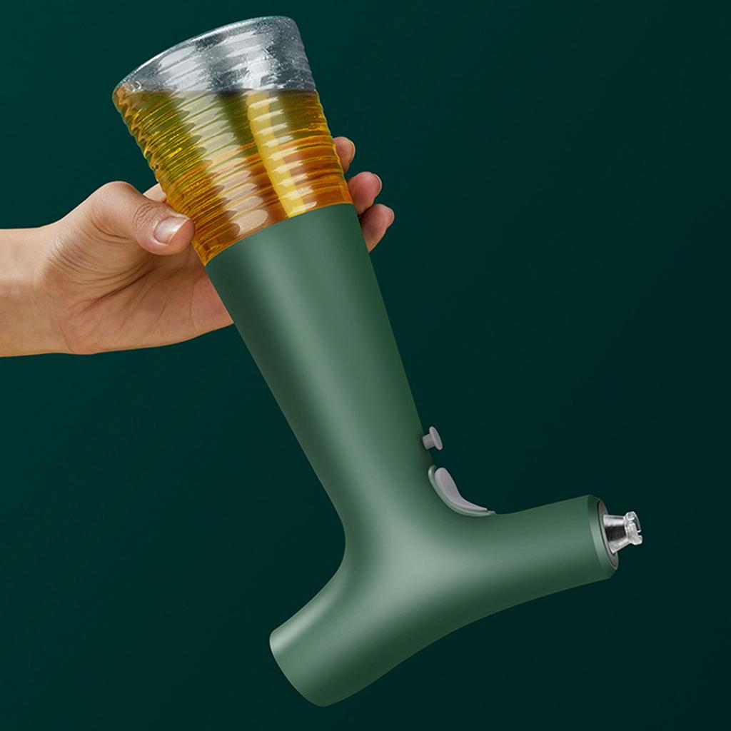 240mL Auto Olive Oil Sprayer With 2 Modes Adjustable Flow Refillable Spray Bottle USB Oil Dispenser for Cooking BBQ