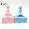 Anxiety Relief Gadgets Iron Tower Shape Clicker, Stress Desktop Ornament, 3D Macaron Colored Ornaments Printed Portable Fidget Toy, for Office