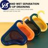 Swan Drain Basket Kitchen Leftover Sink Strainer General Fruit And Vegetable Drain Basket Multifunctional Hanging Drain Basket