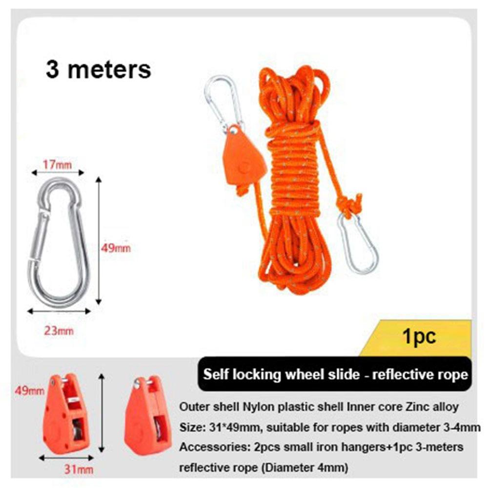 3~4mm 3/4meters Heavy Duty Rope Clip Hanger High Quality Lanyard Hanger